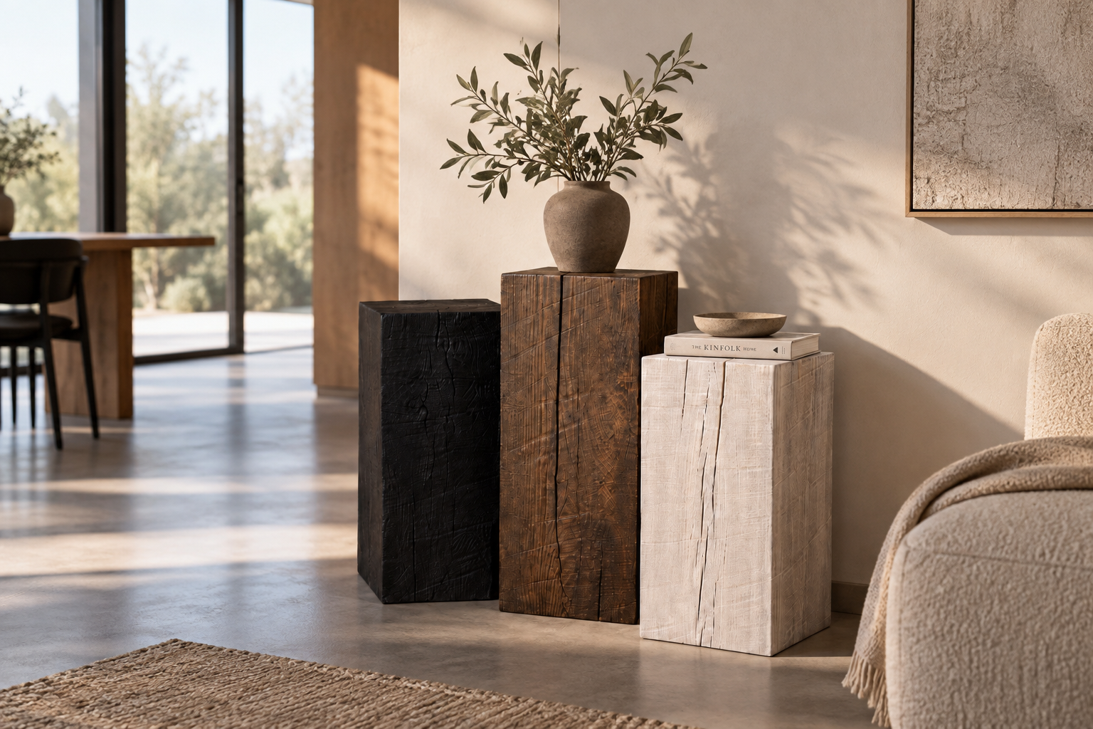 Cubes aus Massivholz