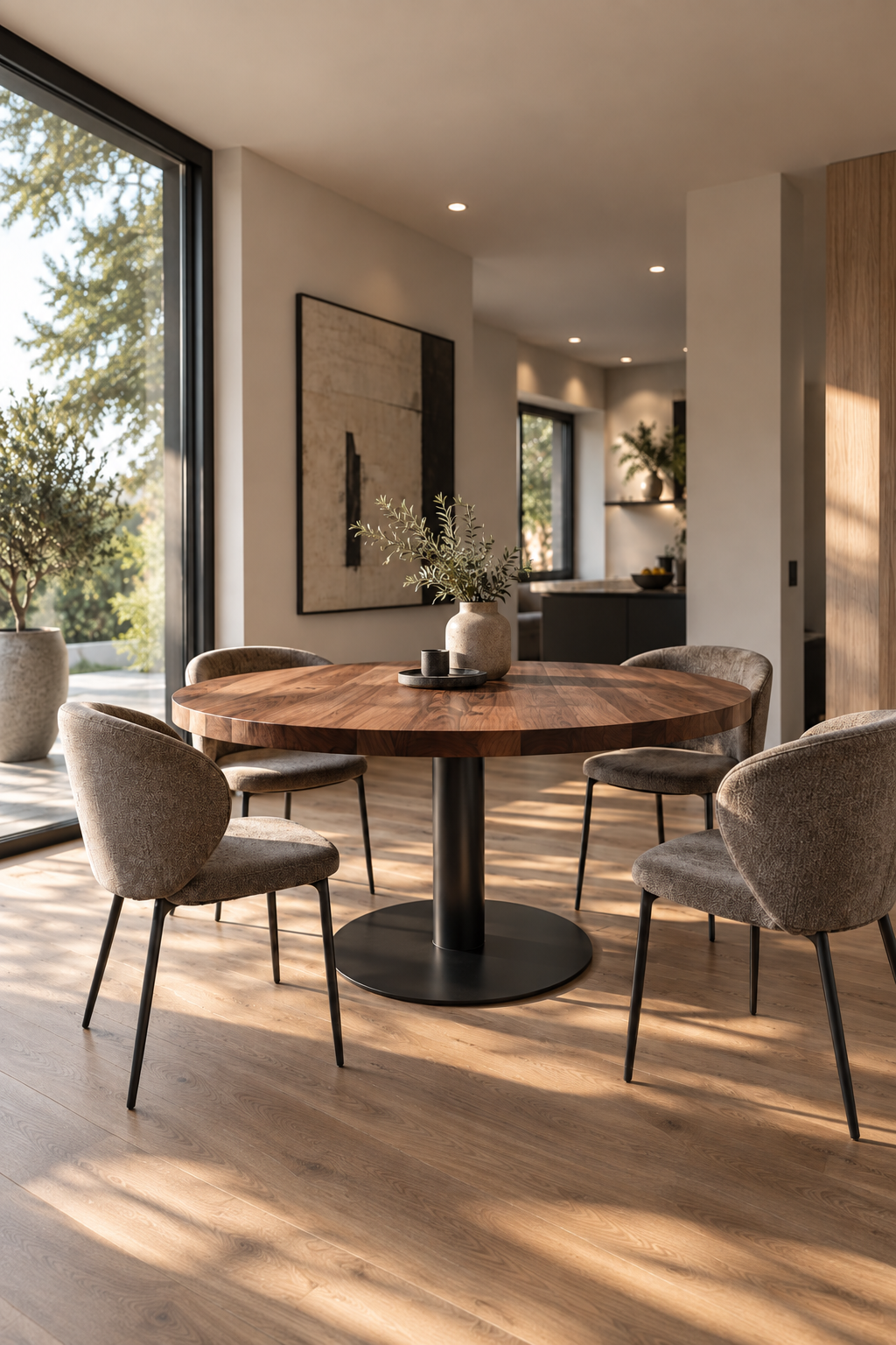Natural-Line Runder Tisch