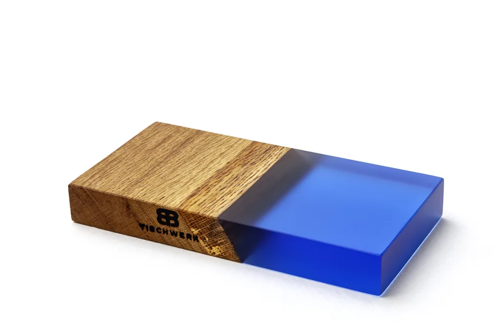 Epoxidharz Blau matt