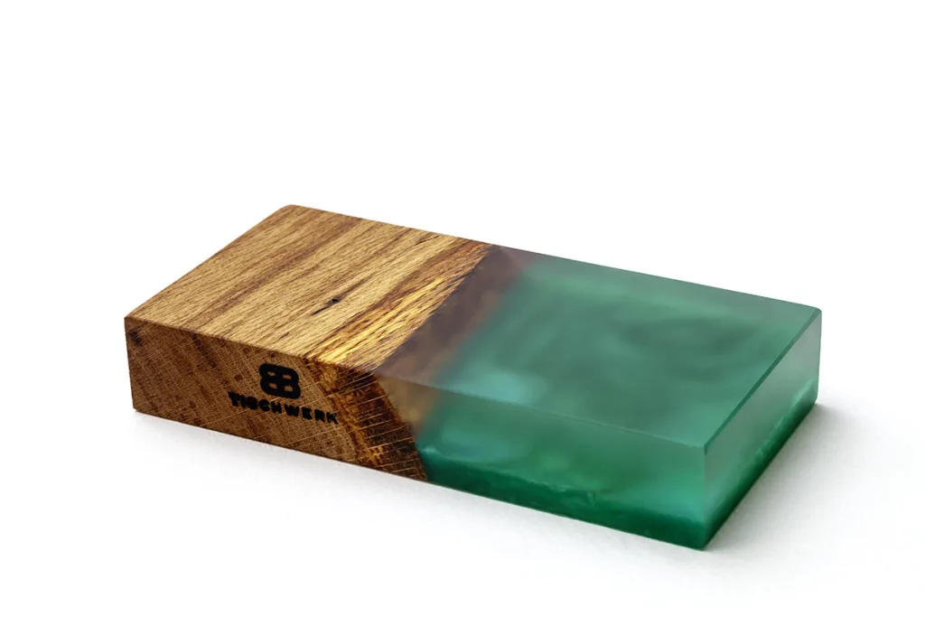 Epoxidharz Metallic Grün matt